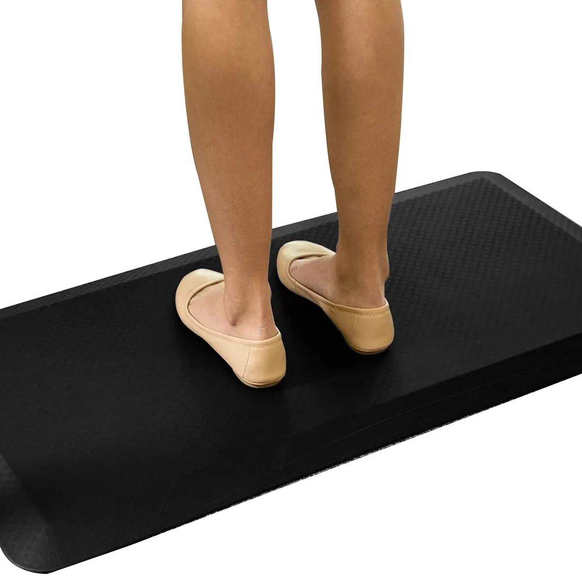 FLEXISPOT Alfombra antifatiga ergonómica de goma, 99 × 51 cm y 2 cm de grosor