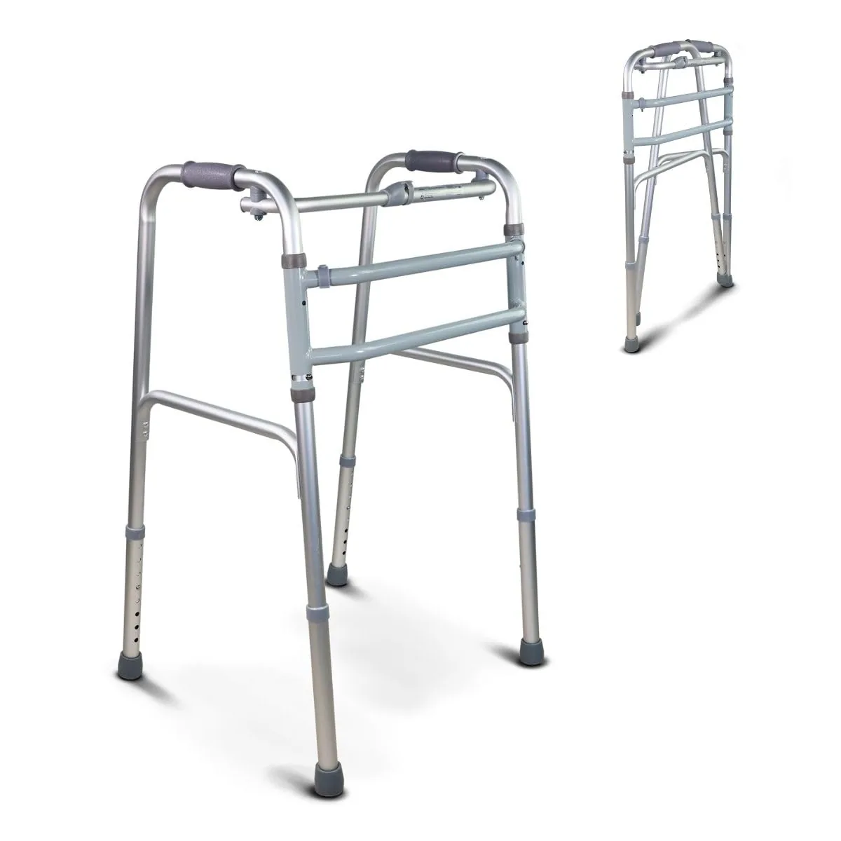 Mobiclinic Mezquita, andador plegable sin ruedas, regulable en altura