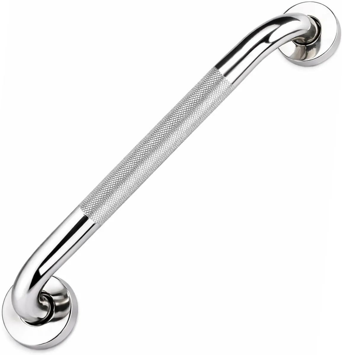 supregear Barra de apoyo atornillada de acero inoxidable, 55 cm, 136 kg