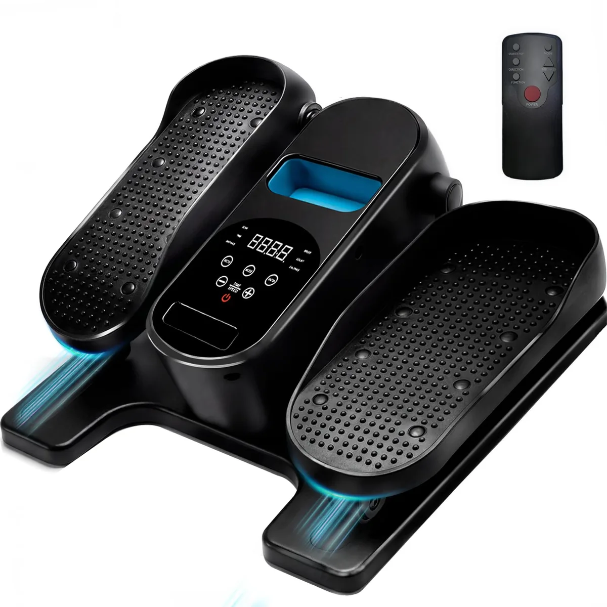 Amonax Pedaleador eléctrico ultraligero con base antideslizante y control remoto